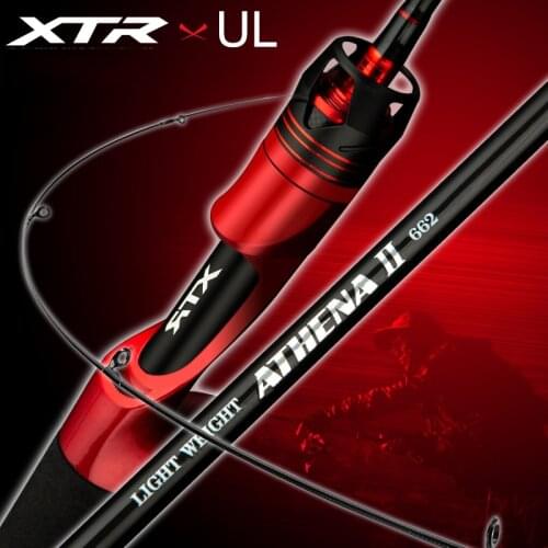 Carbon Fishing Lure Rod Solid Tip UL Power 1.35-2.1M Spinning Casting Rod Bait Weight 2-7g