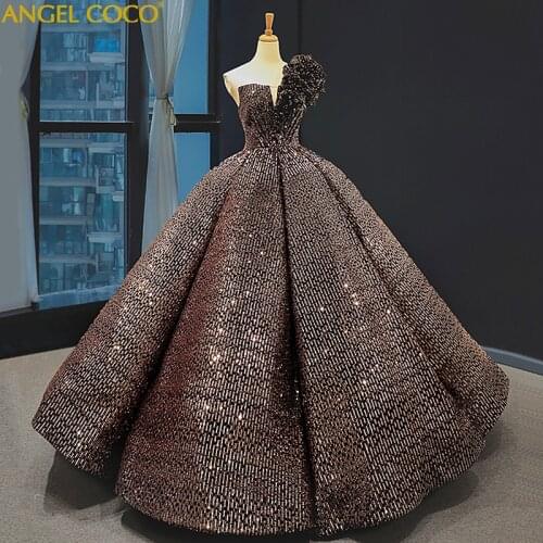 Luxury Evening Dresses Long Prom Dresses 2020 Gorgeous sequins Gown Vestido De Noche Abiti Da Cerimonia Sukienka Wieczorowa Jurk