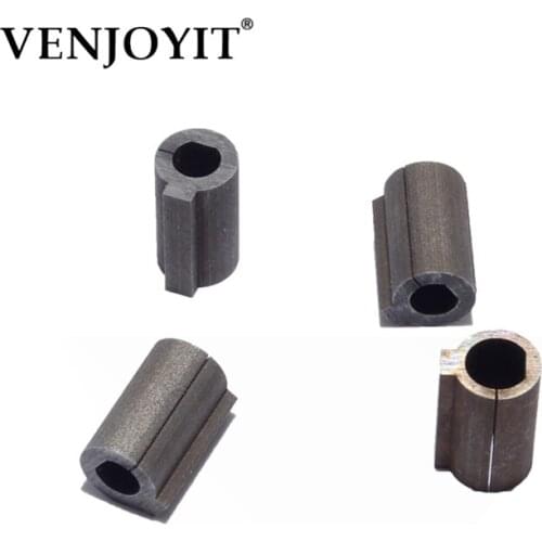 1pc Worm Gear Reducer Shaft Sleeve 8/6.35mm Shaft Stepper Motor to 11mm Reducer Bore Adapter Strong Self-locking Vertical Output