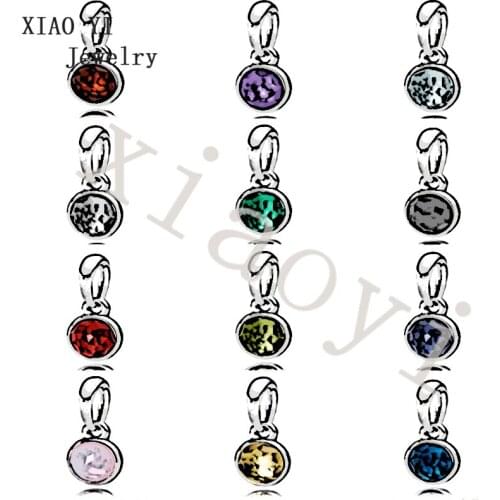 XIAOYI 2020 New 100% S925 January to December, may the pendant accessories be romantic and fashionable as gifts female