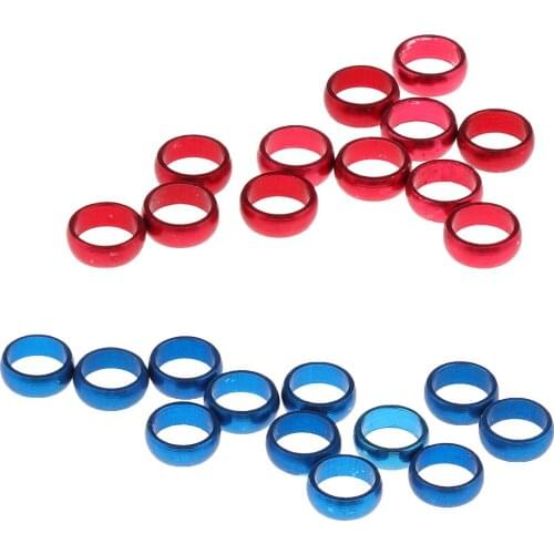 24pcs 4.5mm Dart Shafts Protector Flights O Rings Aluminum Washers Darts Shaft Accessory