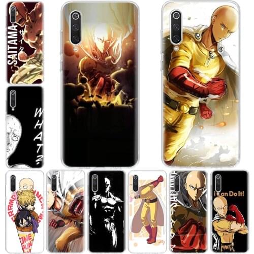 One-Punch Man Anime Phone Case For Xiaomi Redmi Note 10 9S 8T 9 8 7 6 5 Pro S2 9C 9A 8A 7A 6A 5A K30 K20 Cover