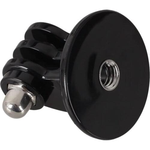 Black Gopro Tripod Mount Monopod Adapter for Gopro Hero 4 3+ 3 2 1 Sjcam SJ4000 Xiaomi Yi Action Camera Stand Go Pro Accessories