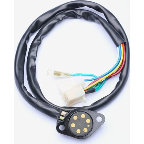 Motorcycle Gear Position Sensor 7 cables Ywio RidersGear Indicator Shift Sensor Motorcycle Parts for SUZUKI Motorbike