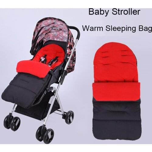 Baby Sleeping Bag Winter Warm Windproof Baby Stroller Sleeping Bag Baby Stroller Footmuff Universel Stroller Sleeping Bag PJ-017