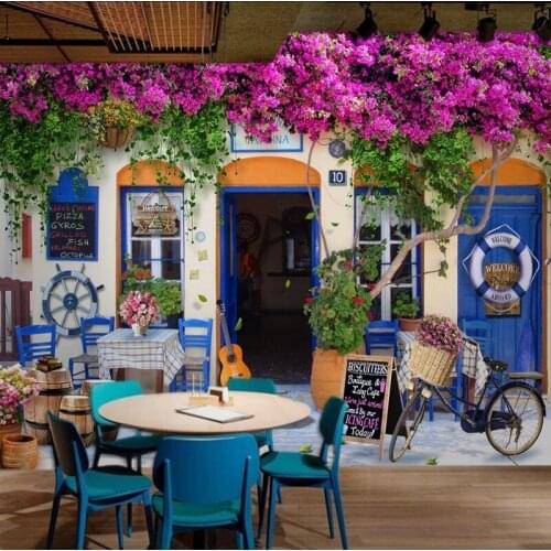 Dropship Colomac 3d Photo Wallpaper Mural Romantic Flower Jungle Landscape Flower Wall Paper Customized Wallpaper Papel De Pare