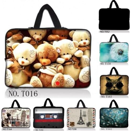 Fashion Designs Handbag Sleeve Case For Laptop 12",13",14",15",15.6",Bag For MacBook Air Pro 13.3,15,4 Free Shipping