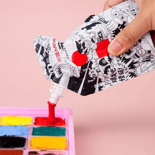 1 Bag MIYA HIMI GOUACHE REFILL 100ML Unique Jelly Vibrant Colors Non Toxic Paints for Artists, Students, Opaque Painting