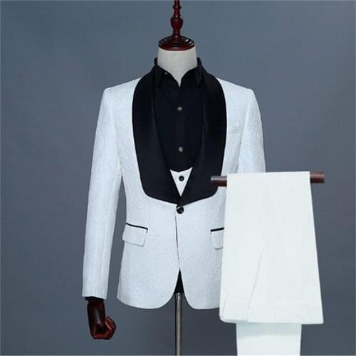 New Classic Mens Suit Smolking Noivo Terno Slim Fit Easculino Evening Suits For Men Beige Tuxedo Groom Wedding Prom Bridegroom