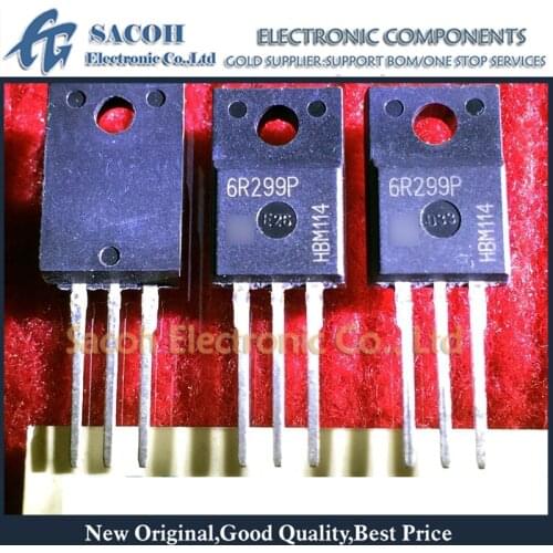 New original 10PCS/Lot IPA60R299CP 6R299P or IPA60R199CP 6R199P TO-220F 11A 600V Power MOSFET Transistor