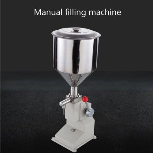 New product manual filling machine juice honey food filling machine liquid filling packaging