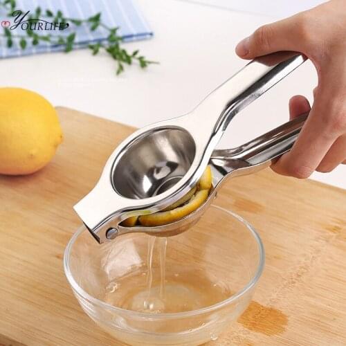 OYOURLIFE Stainless Steel Lemon Squeezer Hand Manual Citrus Fruits Juicer Lemon Oranges Fruit Pressing Tools Kitchen Gadgets