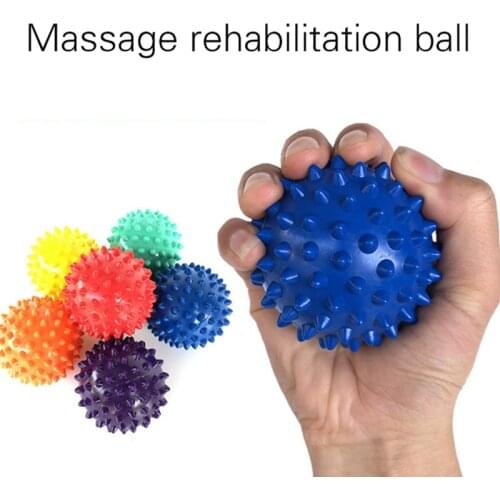 PVC Spiky Massage Ball Trigger Point Sport Fitness Hand Foot Pain Stress Relief Fitness Accessories Muscle Relax Ball 6 Colors