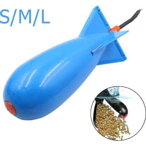 Carp Fishing Rocket Feeder Spod Bomb Float Lure Bait Holder Pellet Rocket Feeder Fishing Tackle Pesca Iscas Accessories