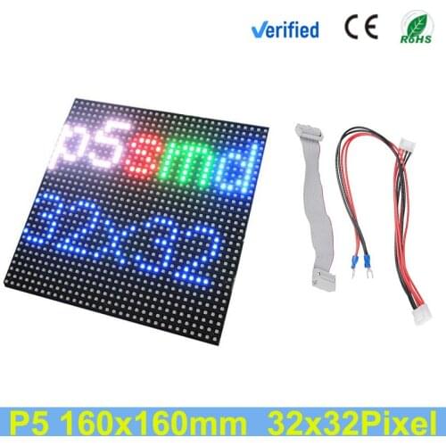 SMD LED Screen Street Sign Kinglight P5 LED Outdoor Module 160x160mm
