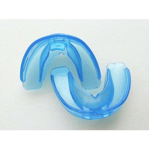 Dental Silicone Orthodontic Retainer Teeth Corrector Straightening Free Size Blue