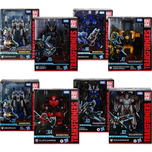 TAKARA TOMY Transformers D SS22 Dropkick Construction High Tower SS62 Sound Wave 64 Cliff Jumper SS63 Topspin SS45 Drift Robot