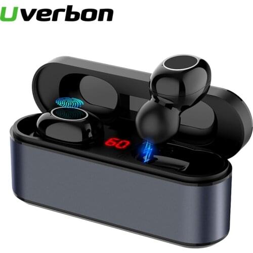 Q32 Bluetooth 5.0 Earphone HBQ TWS Wireless Sport Handsfree Earbuds 3D Stereo Gaming Headset With Mic 1500mAh Charging Box