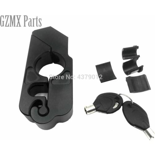 High Quality Handlebar Lock Scooter ATV Brake Clutch Security Safety Theft Protection Locks for Honda Kawasaki Yamaha Suzuki