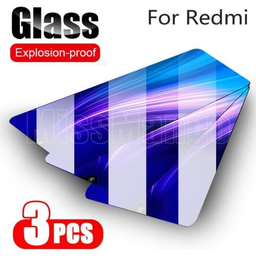 3 pcs Protective Glass For Redmi Note 8 Screen Protector For Redmi Note 8 Pro 8Pro Tempered Glass For Redmi Note 8T 8 T film