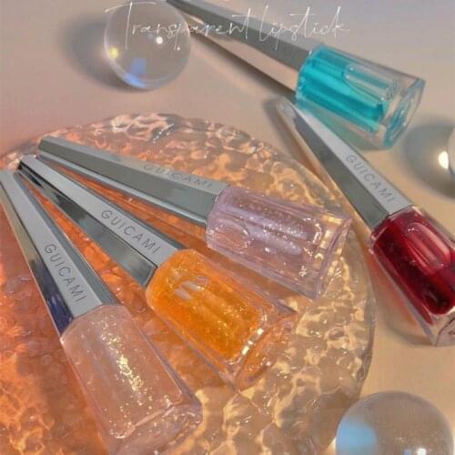 Mirror Water Lip Gloss Transparent Glass Lip Glaze Lip Oil Waterproof Sweat-proof Nourishing Moisturizing Lips Cosmetics TSLM1