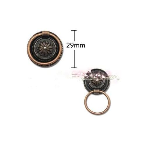 03 Hardware accessories B087 antique small handle 29mm drawer handle furniture hardware cabinet door handle