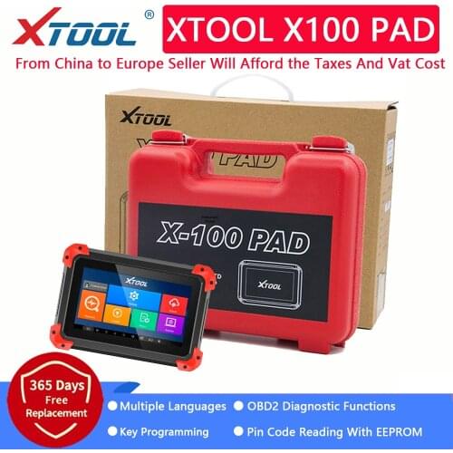 2020 Diagnostic tool XTOOL X100 PAD Professional Auto Key Programmer X100 Pad with Special Function Free Update Online Lifetime