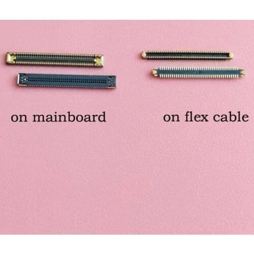 5-50PCS For Samsung A12 A125F A125 A125F/DS LCD Display Screen FPC Connector Contact on Board/Flex