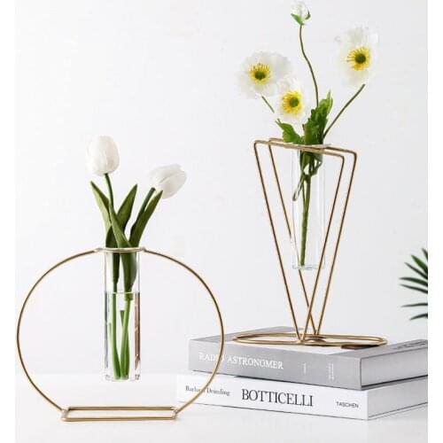 Blume Stehen Wohnkultur Nordic Moderne Dekoration Glas Design Hydrokultur Vase Korb Anlage Zubehör Terrarium Vasos Para Jardim