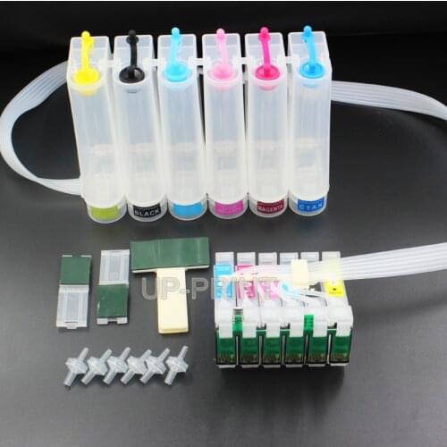 UP T0821 ink system CISS CIS Ink for T50/T59 R270 R290 R295 RX615 TX700 TX800 TX650 TX810 1410 T0811 821N