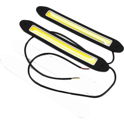 2pcs 26cm 12W LED DRL Lamp Daytime Running Light Driving Safety Car Light For Universal Car Waterproof Fog car day running light