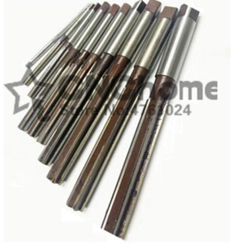 10Pcs Hand Reamer set 3/4/5/6/7/8/9/10/11/12mm Precision H8 9SiCr Straight- shank Manual-purpose Tools,Free shipping