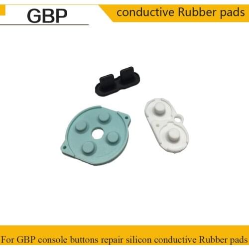OEM For Game Boy Classic GBP Controller Conductive Rubber Button A-B, D-Pad Silicone Start Select Keypad Repair Parts