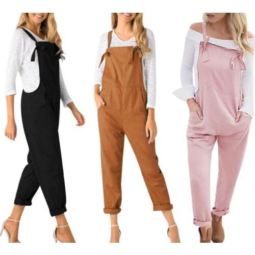 Loose Maternity Pant Pregnant Trousers Strap Belt Suspenders for Pregnant Women Overalls Jumpsuit Pregnancy Clothing Plus Size