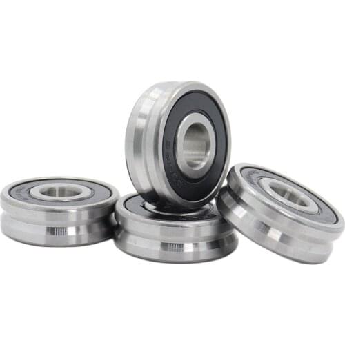 V123712 ( 4PCS ) V Groove Sealed Ball Bearing 12*37*12 mm Pulley Wheel Bearings V4/1 Guide Track Rlooer Bearing