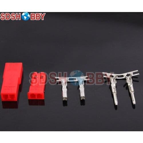 1pair* JST Plug Set (Female and Male) with Plug Pin for RC Electric Helicopter/ Battery Pack