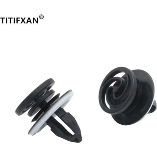10PCS Auto door panel lined clips for Audi 03-08 years A4 B7 B6 plastic fasteners