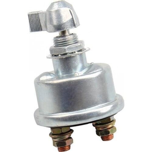 12V Battery Power Switch Car Cut Off Isolator Disconnect Switch 10mm Screw Universal Copper Vehicle Master Power On Off Parts