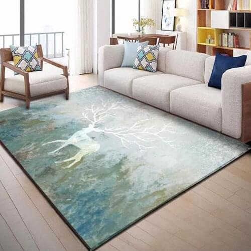 3D Floor wallpaper Hand painted Abstract elk Floor Picture