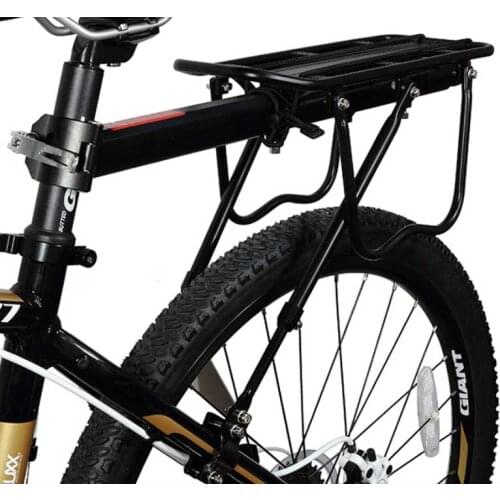 Mountain Bike Carrier Cargo Rear Rack Shelf Bicycle Seat Luggage Steel Rack Can Load High Quality