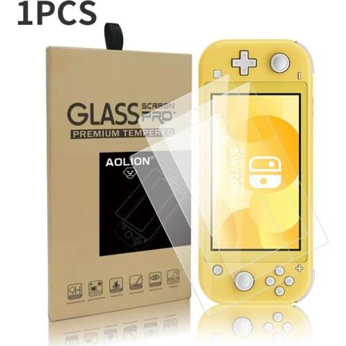 For Nintendo SWITCH Lite NS LCD Screen Tempered Film Waterproof Anti-Fingerprint Scratch Explosion HD Tempered Glass Film
