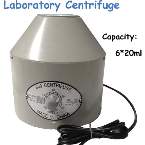 Electric Low Speed Desktop Electric Medical Lab Centrifuge Laboratory Centrifuge 4000rpm/min 6 x 20ml