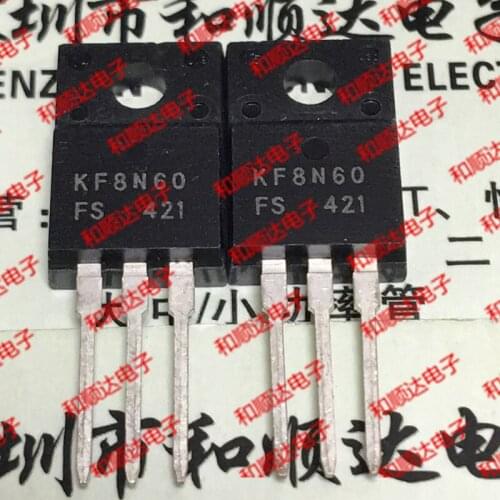Original New / 5pcs / KF8N60 TO-220F 600V 8A