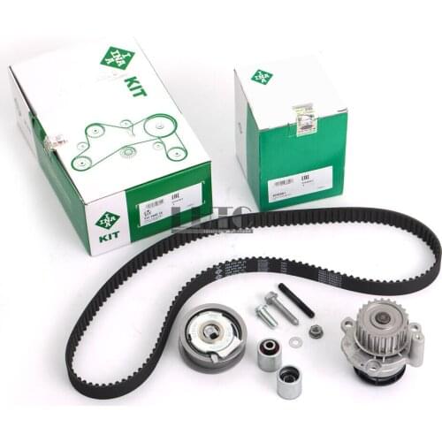 INA Genuine Water Pump Timing Belt Tensioner Kit For V W G TI Pa ssat AUDI A4 2.0 FSI BPY Audi A3A4 A6 TT TTS