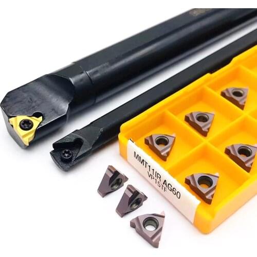 SNR0008K11 SNR0010K11 SNR0012M11 SNR0013N11 SNR0016Q11 internal thread tool holder carbide insert 11IR AG60 alloy lathe tool