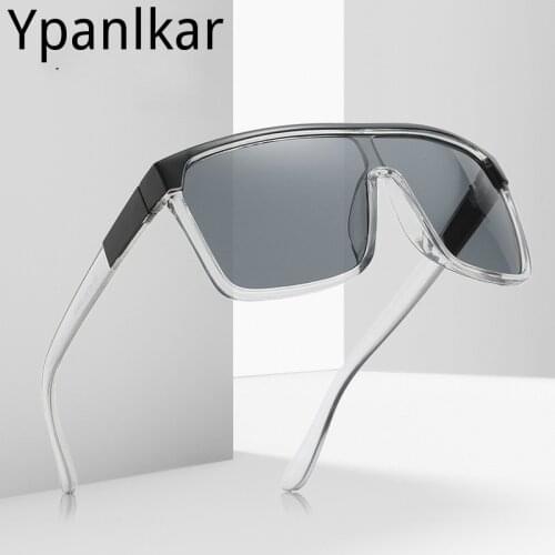 Sunglasses Conjoined Lens Sunglasses Trend Sunglasses Men and Women Personality Glasses