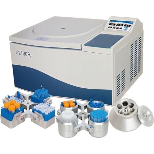 H2100R High Speed Large Capacity Refrigerated Centrifuge Machine for Lab Hospital Medical Centrifuga
