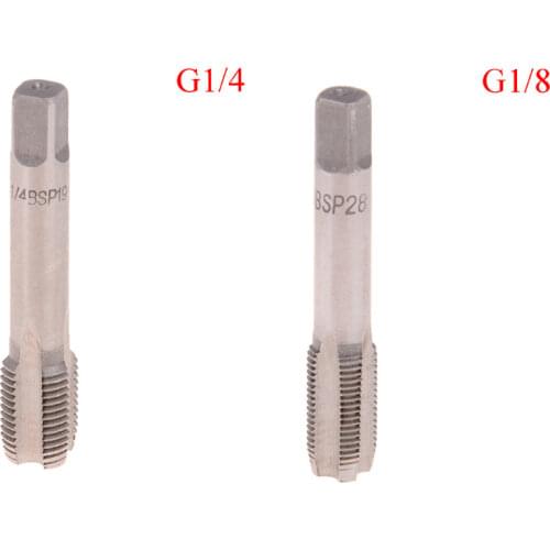 1pcs G1/8 1/4 HSS Taper Pipe Tap NPT Metal Screw Thread Cutting Tools High Quality