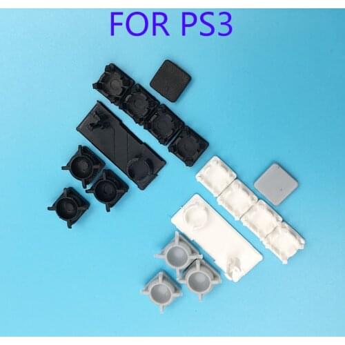10Sets Rubber Plug Screw Hole Pad Dust plug Plastic Pad For PS3 Slim Console