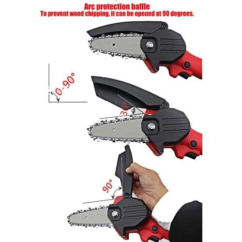 24V Lithium Battery Portable Electric Pruning Saw Rechargeable Small Electric Saws Woodworking Folding Saw Desbaste Madeira Dura